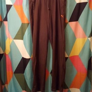Men's Brown Puma Sweatpants